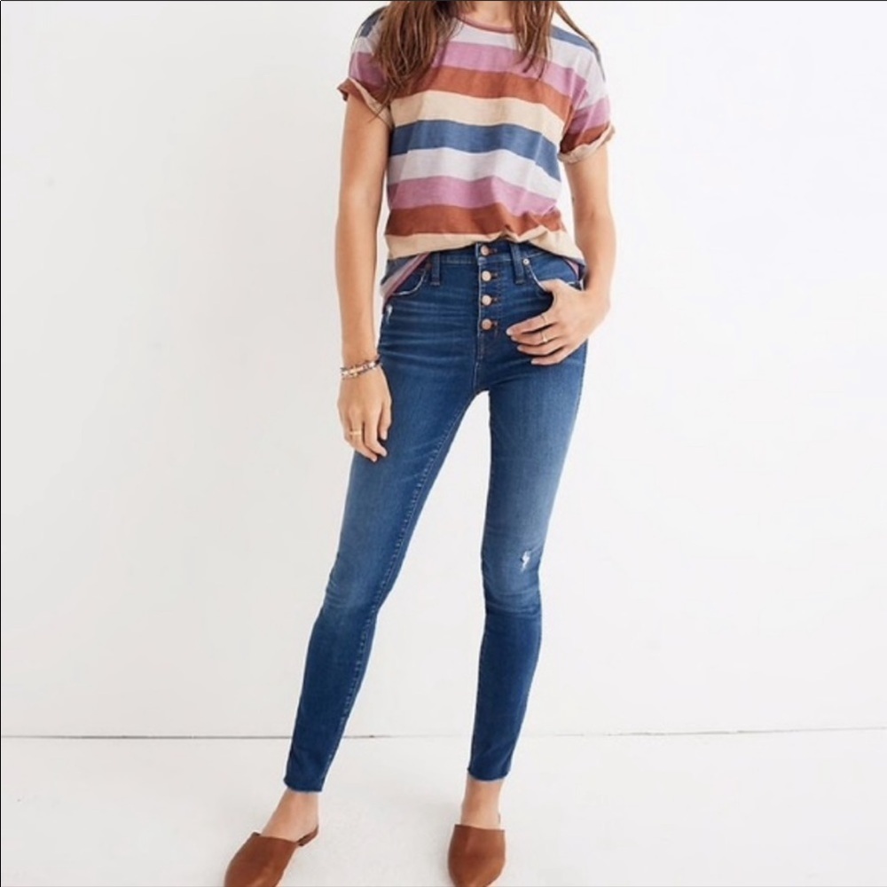Madewell | 10” High Rise skinny jeans J7914